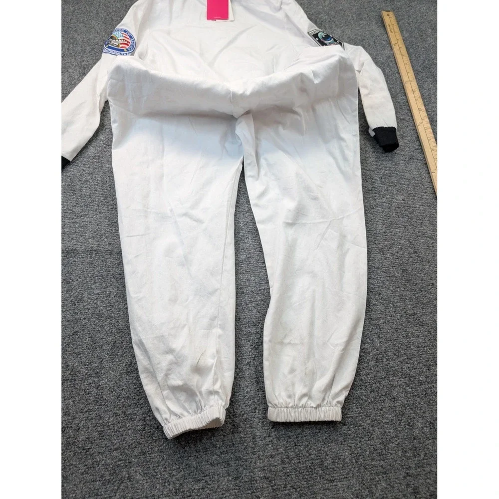 Relibeauty Astronaut Coverall‎ Kids Size 11-12 White NASA Space Pilot Costume